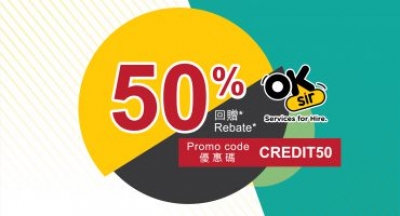 50% Credit back